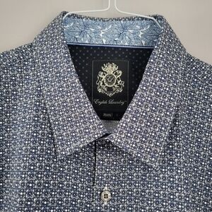 English Laundry Geometric Floral Print XXL Shirt